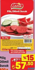 PİLİÇ DİLİMLİ SUCUK 400 G